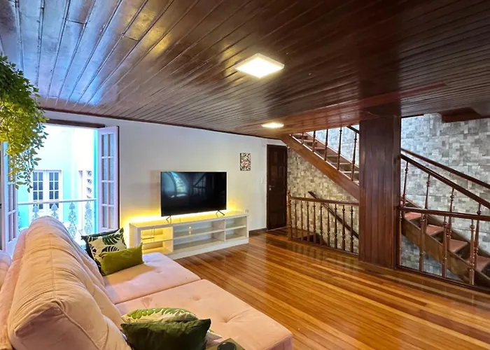 7 persons - 140 m2 - Sambódromo - LAPA - House - Casa - Netflix Apartamento Rio de Janeiro